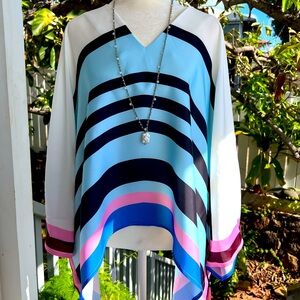 Ador Poncho Style Top NWT